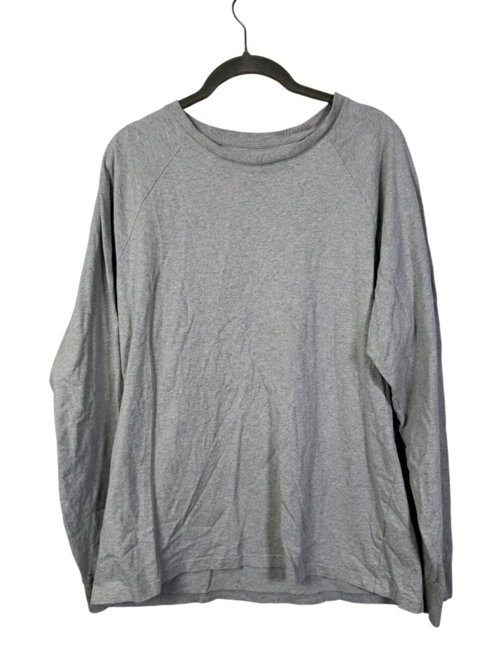 Everlane Gray Organic Cotton Long Sleeve Crewneck Shirt Men Size Large Basics